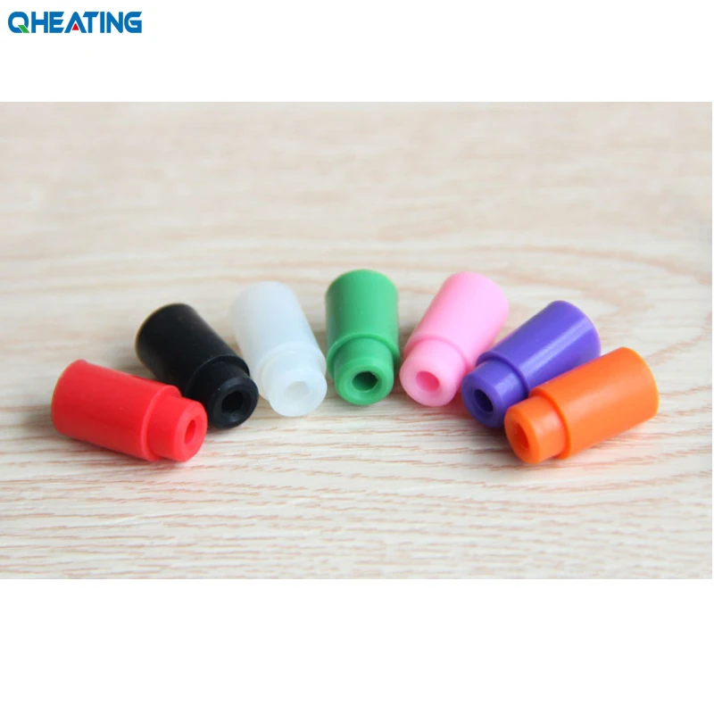 Qheating 510 силиконовые одноразовые мундштуки для капельного тестирования мундштук