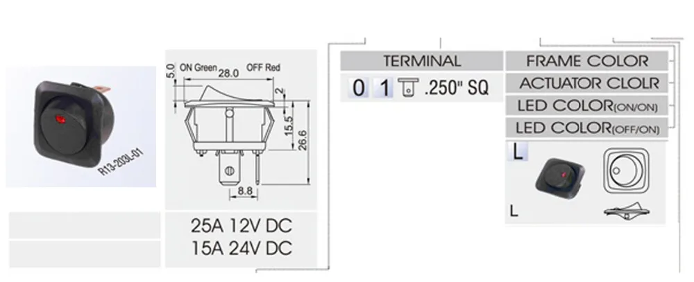 I011-A345-Red-1PCS-5