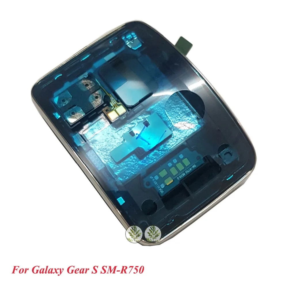 

New Replacement For Samsung Galaxy Gear S R750 SM-R750A R750P R750T R750V Back Battery Cover Buzzer Front Frame Housing Black