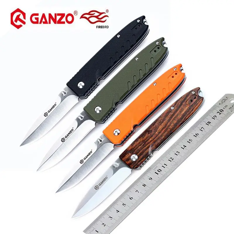 فايربيرد جنزو G746-1 440C شفرة G10 أو الخشب مقبض سكين للفرد بقاء أداة تخييم جيب سكين التكتيكية edc أداة خارجية فايربيرد جنزو G746-1 440C شفرة G10 أو الخشب مقبض سكين للفرد بقاء أداة تخييم جيب سكين التكتيكية edc أداة خارجية