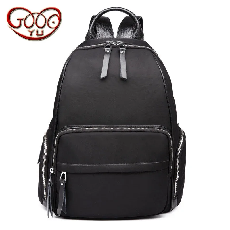 

Unisex Korean version of tide college wind student bag Vertical type square of leisure waterproof Oxford travel backpack