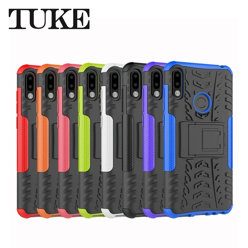 Чехол для телефона Asus Zenfone Max Pro M2 двухслойный защитный чехол из ТПУ + ПК