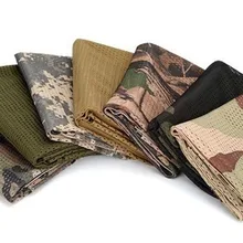 Мультикам Велоспорт Туризм охотничьи шарфы Универсальный арабский армейский ветрозащитный тактический шарф мужской военный гамак боевой сетки шаль вуаль