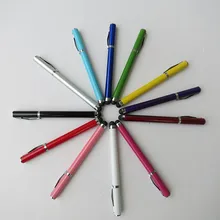 Емкостная ручка Шариковая стилус для сенсорного экрана 2 в 1 Многофункциональный стилус