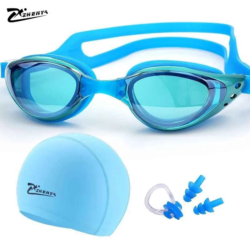 ZHENYA Swimming goggles professional Silicon Waterproof piscina