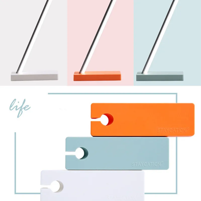 

Dimming portable LED Table lamp for college students，Base detachable Mirror Lights for Bedroom Batheroom Vanity Light
