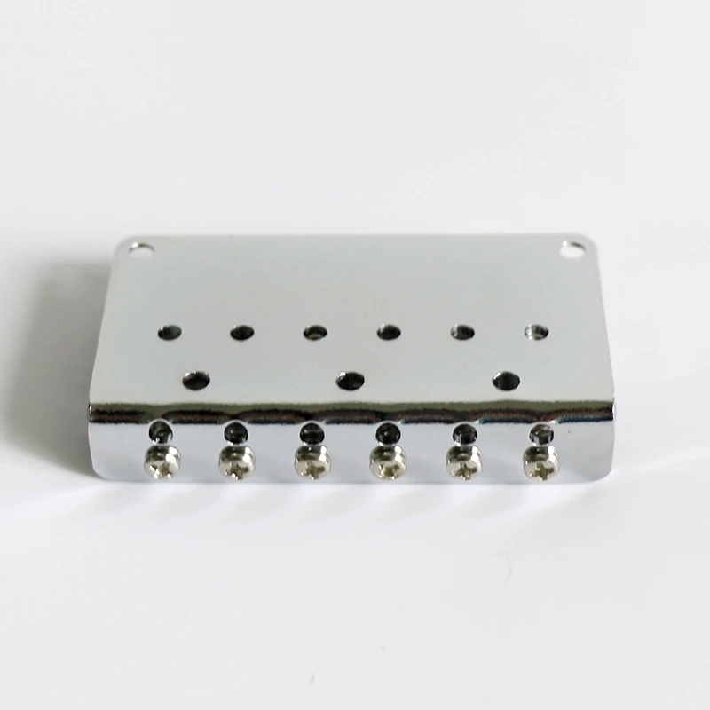 Guitar-Parts-Wholesale-6-String-Steel-Vintage-Saddle-Fixed-Guitar-Bridge (4)