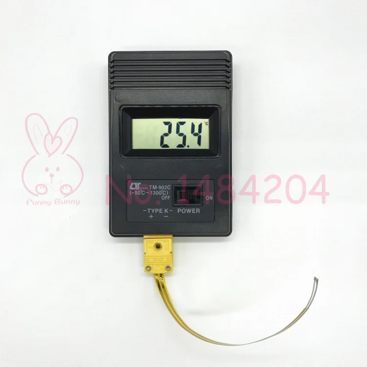TM-902C K Type Digital Thermometer 50°C to 1300°C with Thermocouple Sensor 