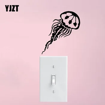 

YJZT Cartoon Switch Sticker Funny Ocean Sea Animal Swimming Bedroom Room Decor Wall Decal 17SS0141