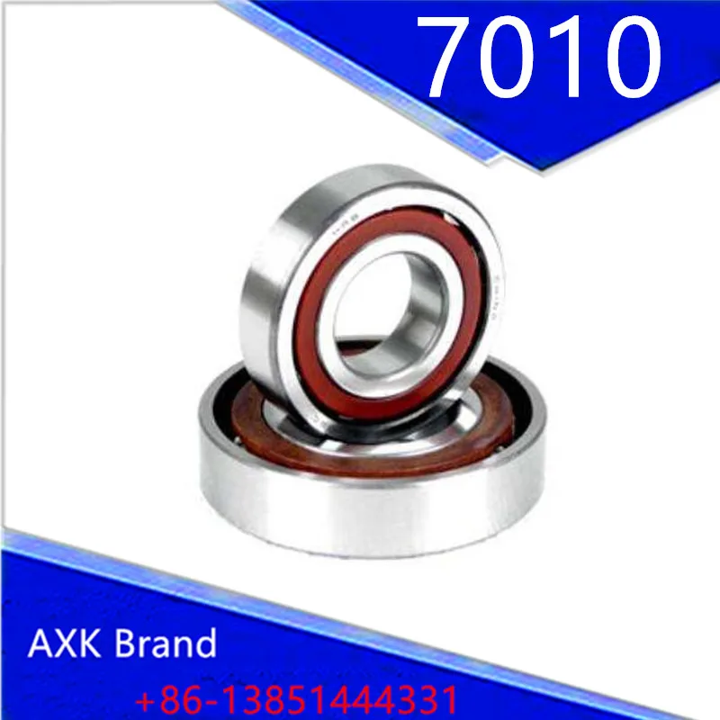 1pcs AXK 7010 H7010C 2RZ HQ1 P4 50x80x16 Sealed Angular Contact