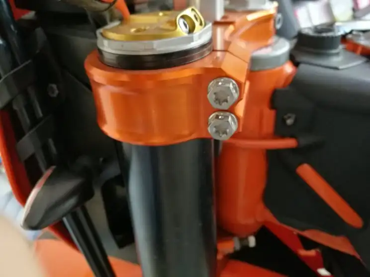 8 шт. быстрое M8X40 мм Ti болты для большинства моделей мотоциклов KTM|Дверные зажимы