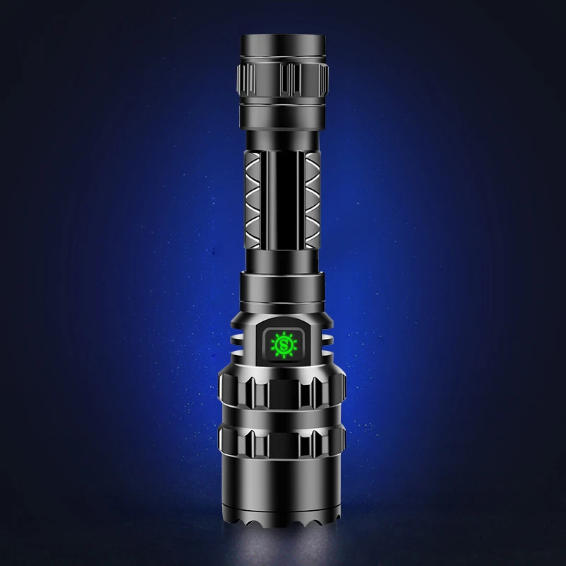 Tactical Flashlight LED USB Rechargeable 6000Lm XM-L L2 Flashlight Torch 18650 Lantern waterproof 5 Modes Camping Light Tactical Flashlight LED USB Rechargeable 6000Lm XM-L L2 Flashlight Torch 18650 Lantern waterproof 5 Modes Camping Light