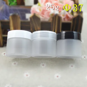 

30pcs/lot 25g Refillable Bottles Plastic Empty Makeup Frosted Jar Pot Travel Face Cream/Lotion/Cosmetic Container