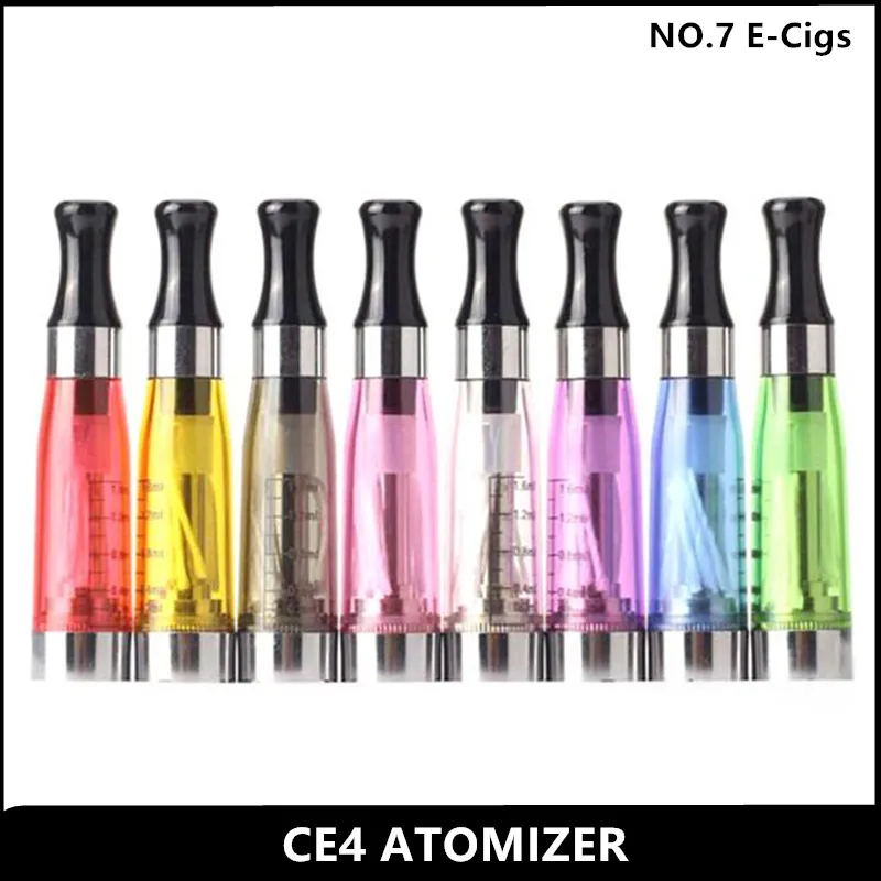 10pcs/lot New CE4 atomizer eGo Atomiser Clearomizer for Ego Electronic