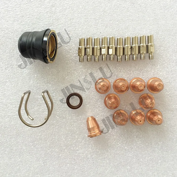 

Trafimet S45 Tips PD0116 & Electrode PR0110 & Retaining Cap PC0116 & DMC Swirl Ring PE0106 & Isolator CV0010