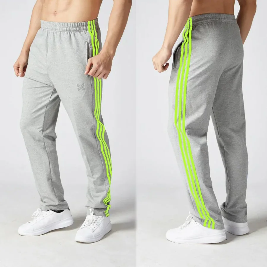 

2019 new men's football training suit cotton trousers running training bottoming trousers running leggings sweatpants