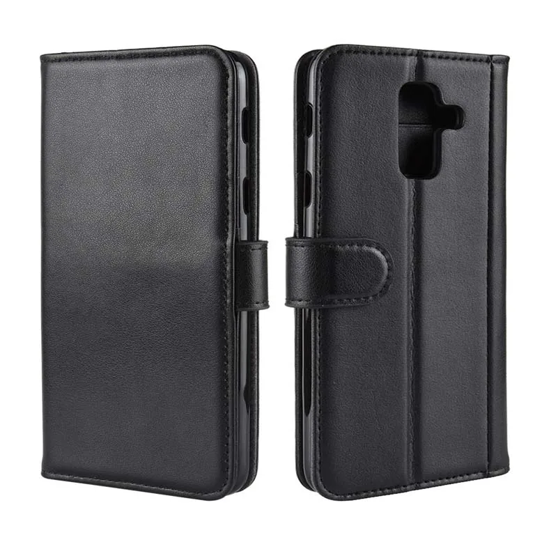 YINGHUI-lujo-elegante-del-tel-fono-verdadera-del-cuero-genuino-para-Samsung-Galaxy-A6-m-s