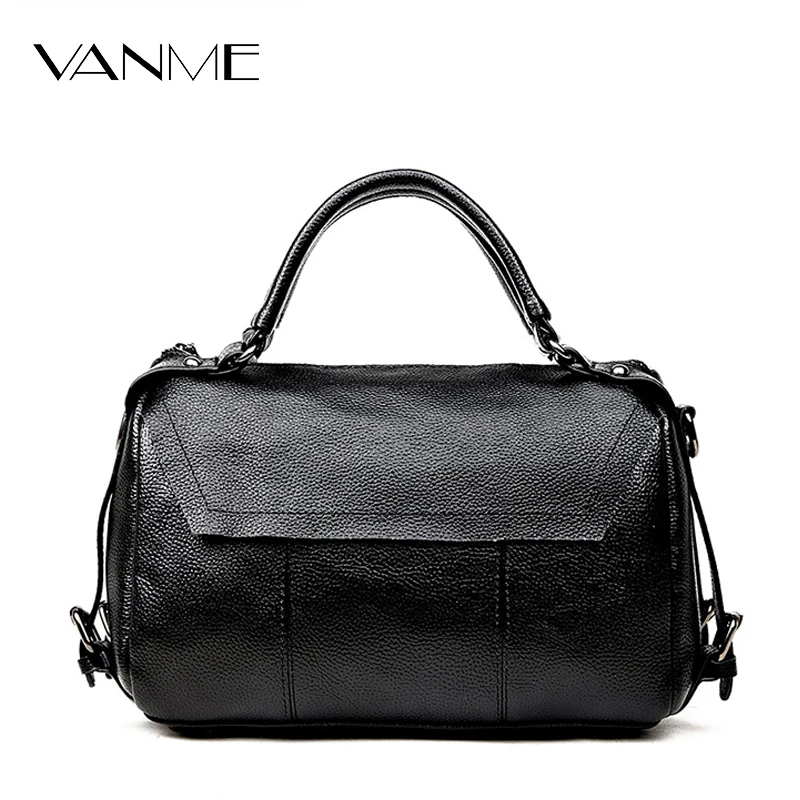 

2017 Hot Sale Summer And Autumn PU Leather Women's Handbag Hot Selling Boston Bag Designer Bag Russian Most Popular Shoulder Bag