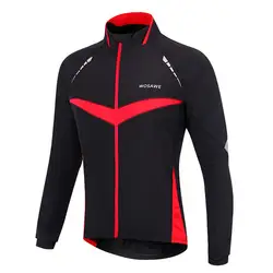 Новинка 2017 года WOSAWE для мужчин ветрозащитный дышащий теплый Велоспорт одежда Открытый Спорт Бег куртка зима велосипед велосипедный Джерси