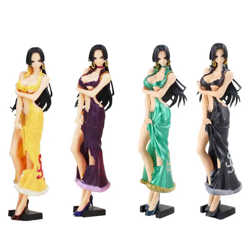 4 стиля один кусок сексуальный cheongsam Боа Хэнкок фигурку модле игрушки 25 см|Игровые