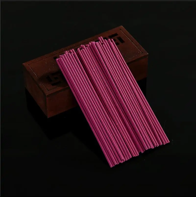 Approx 45pcs/Box 100% Natural Sandalwood Incense Summer Essential Home Incense Sticks Indoor Ceremony Buddha Sticks Incense