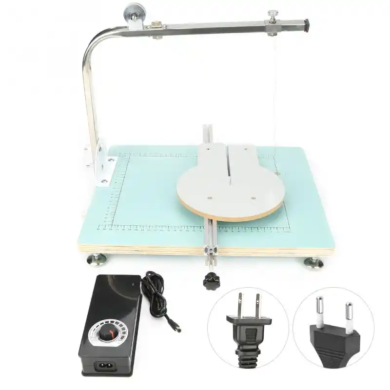 KD 6 220V ertical Foam Cutter Hot Wire Foam Cutting Machine Working Stand Table Tool Styrofoam