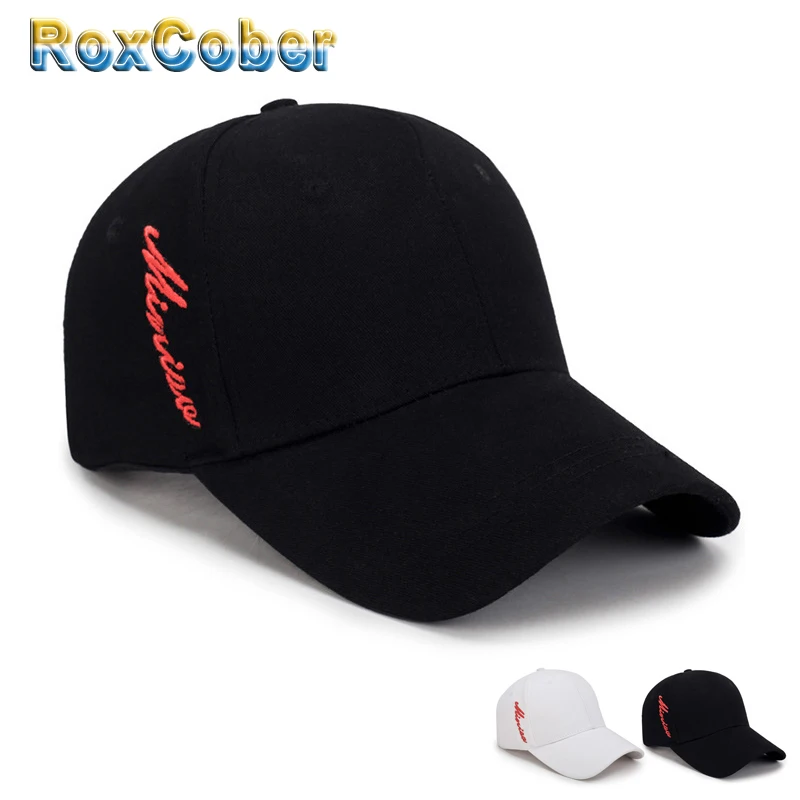 Новая летняя вышивка RoxCober защита от солнца бейсболка кепка хлопок для отдыха