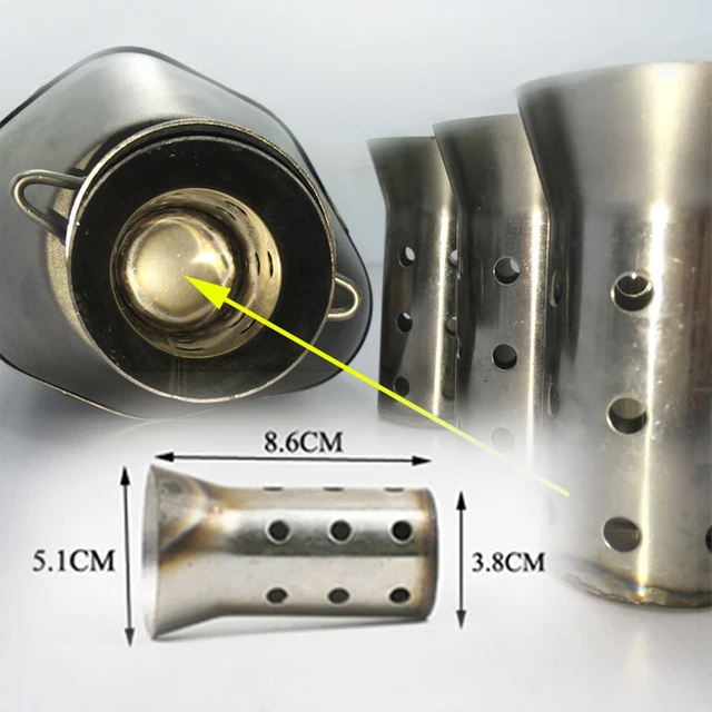 51MM Universal Motorcycle Exhaust Can Muffler Insert Baffle DB Killer