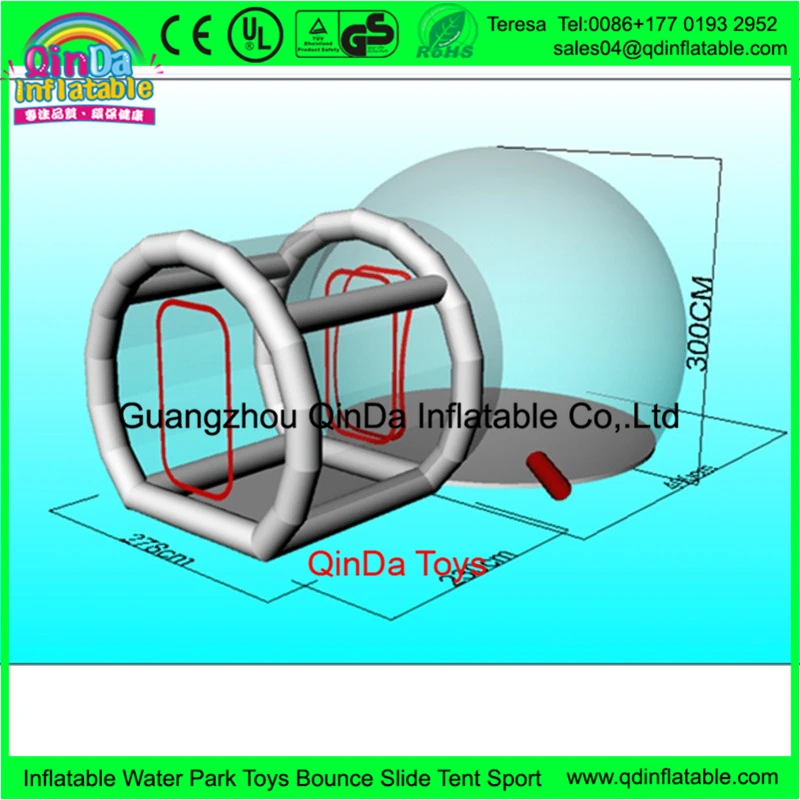 3 м высота надувной пузырь палатка надувные открытый палатка пузырь дерево тент для наружного туристическое снаряжение