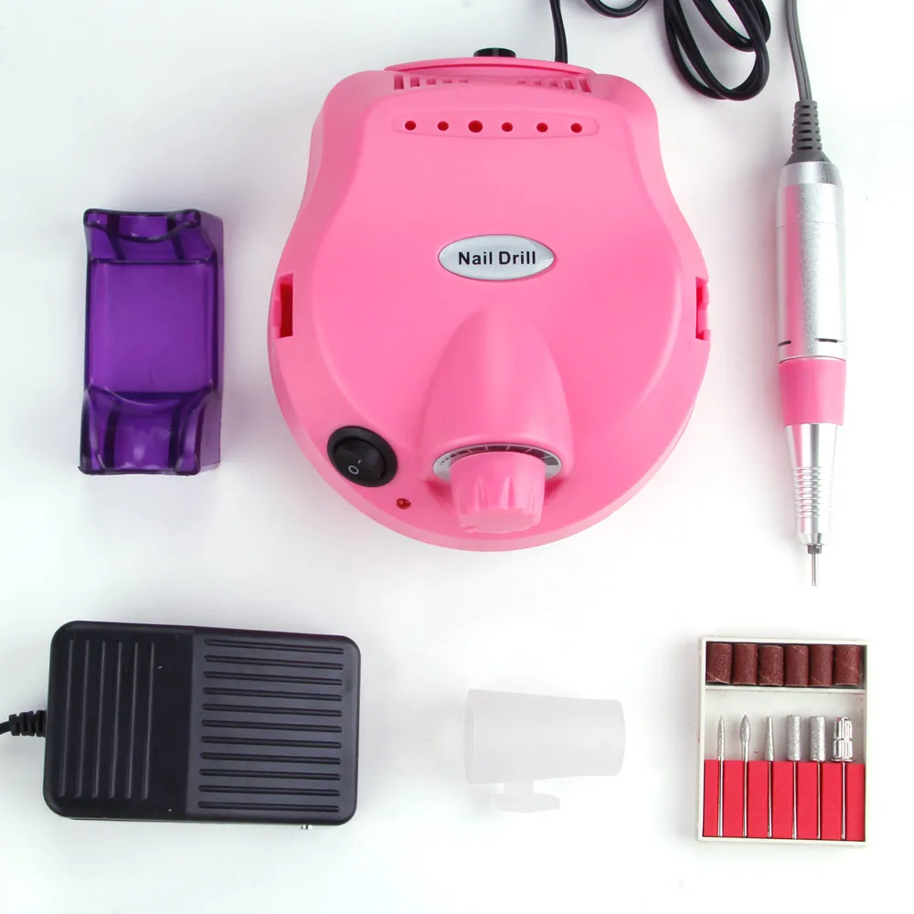 

30000RPM Electric Professional Nail Drill Machine Manicure Pedicure Kit Apparatus Nail File Set Mill Cutter Nail Art Equipment