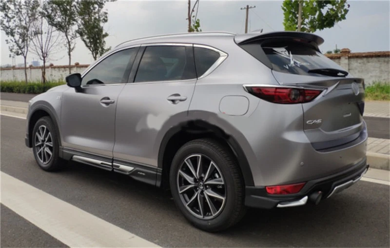 Для Mazda CX-5 CX5 аксессуары 4 шт./компл. ABS хромированные Пластик боковой молдинг крышка обшивки двери кузова Наборы