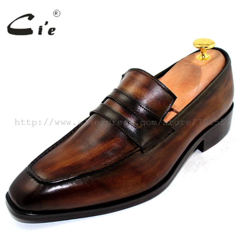 Becerro Cie Hechos 24 Los Brown Superior Patina en Profundo Mano De No Slip Transpirable A Zapato Barcos Suela Libre El Holgazán Interior Envío Hombres xYrYzI