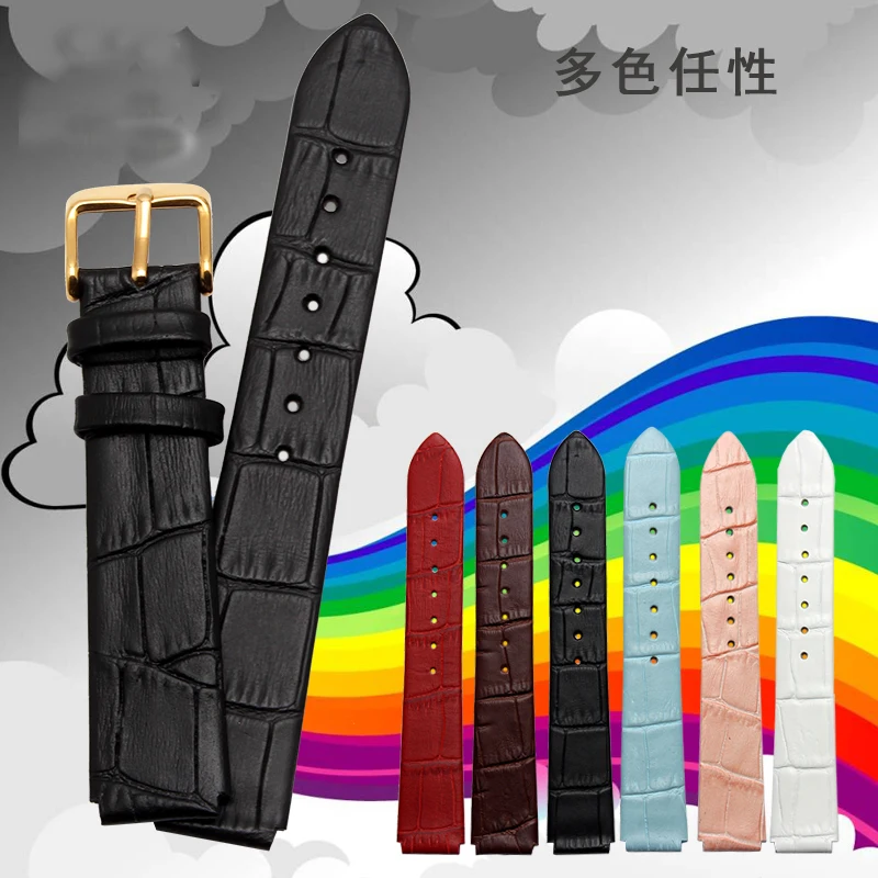 

Hight quality Smart Watchband 18*15mm 18*16mm Genuine Leather Strap for Huawei B2 b3 watch Leather Watch bands+Free shipping