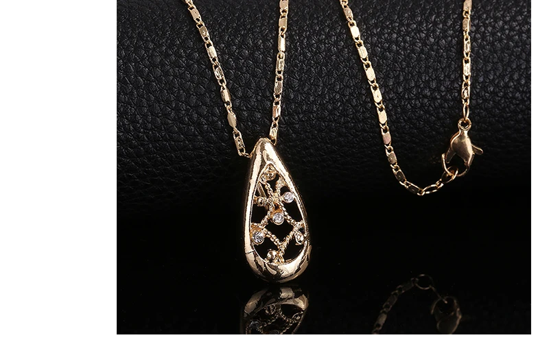 Nigerian Dubai Bridal Jewelry Sets For Women Luxury African Beads Jewelry Set Gold Color Wedding Statement Necklace Set (5)