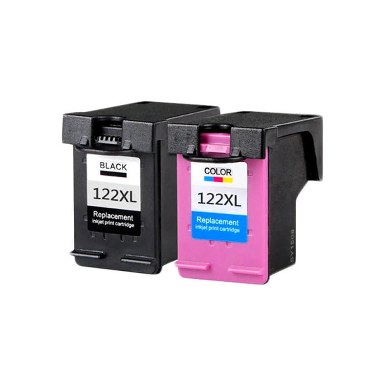 2 шт. совместимые чернильные картриджи для hp 122 Deskjet 1000 1050 2000 2050 3000 3050A 3052A ns23