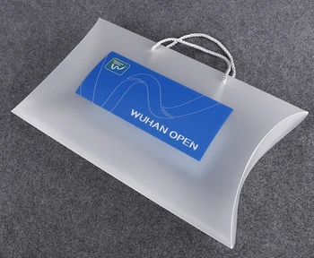 

UV Screen Printing PVC PET Folding flat pack clear pillow boxes packaging wholesale small clear plastic boxes ---PX20201