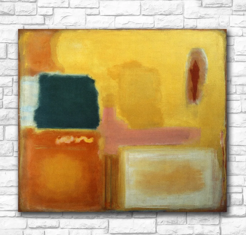 

Wall Pictures For Living Room Abstract Mark Rothko Mauve Intersection Canvas Art Home Decor Modern No Frame Oil Painting