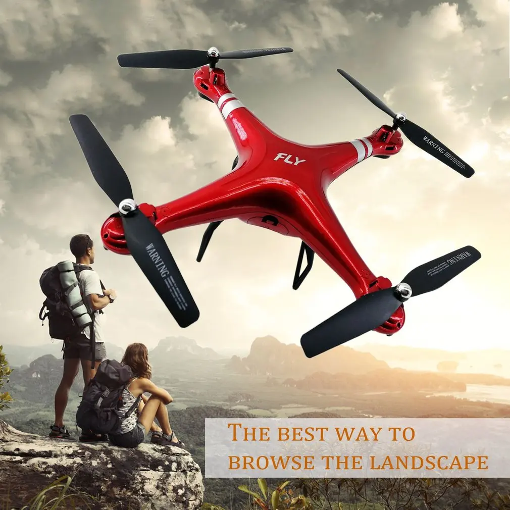 X52 Широкий формат объектив 0.3MP HD Камера Квадрокоптер WiFi fpv Live Квадрокоптер Смарт удержания высоты Hover RC вертолет 2,4 ГГц Дрон