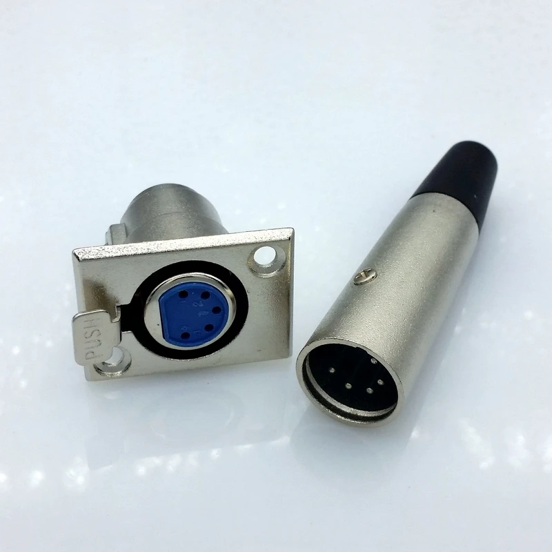 5pin Ohm connector for Professional audio equipment Speaker connector