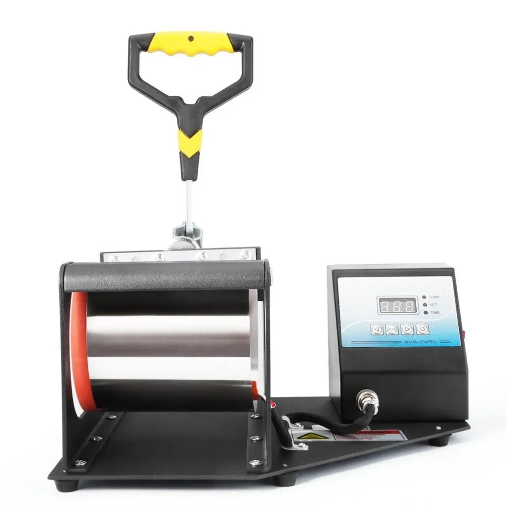 

Mug Heat Press Machine Sublimation Printing Heavy Duty Durable Digital Temperature Control Adjustable Pressure Lever hot tools