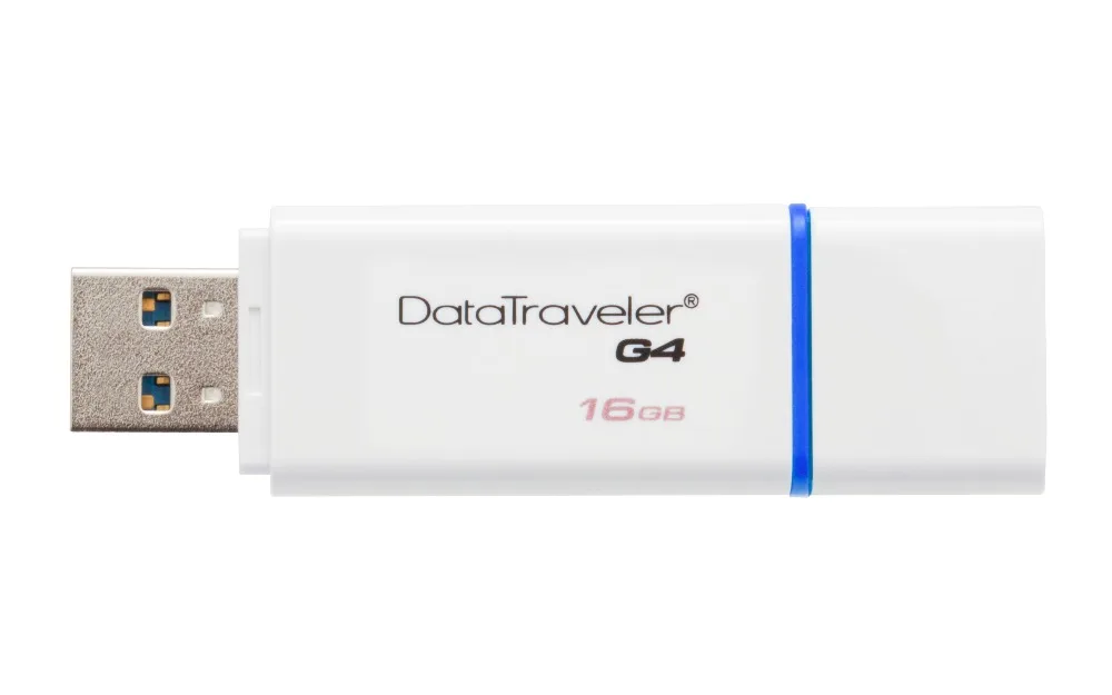 Kingston USB флеш-накопители 16 Гб USB 3,0 флеш-накопители DataTraveler G4 пластиковый практичный колпачок флеш-накопители памяти U диск