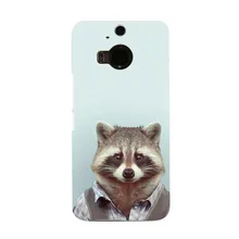 Fashion Man Shape Animal Funny Hot Selling Colorful High Quality Black Bag Case For HTC M9 Plus