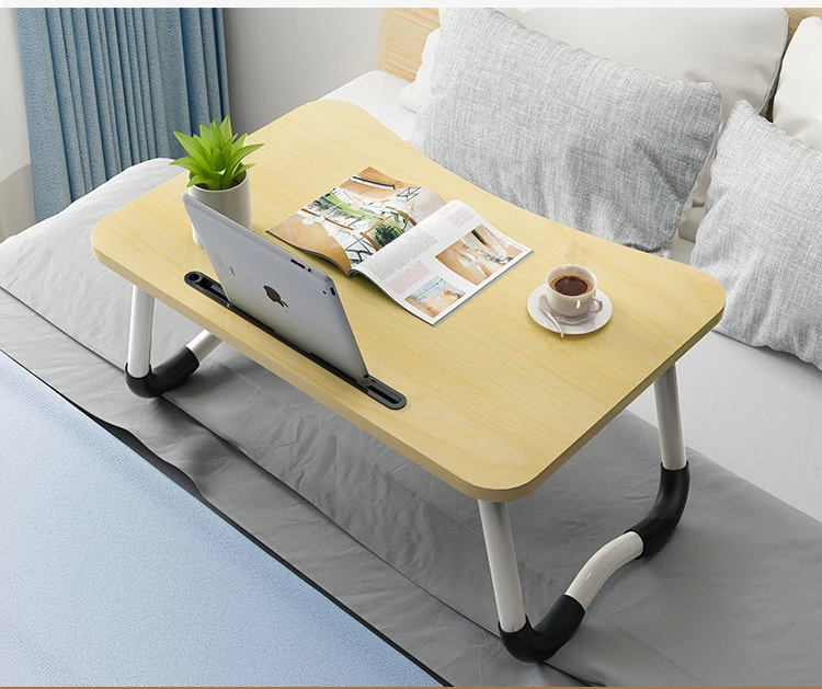 Suporte de Laptop Dobrável Ergonômico Portátil Cama Mesa Notebook Tablet Computador de Mesa Mesa para Mobiliário de Casa para o Sofá Cama 9 Mesas de computador