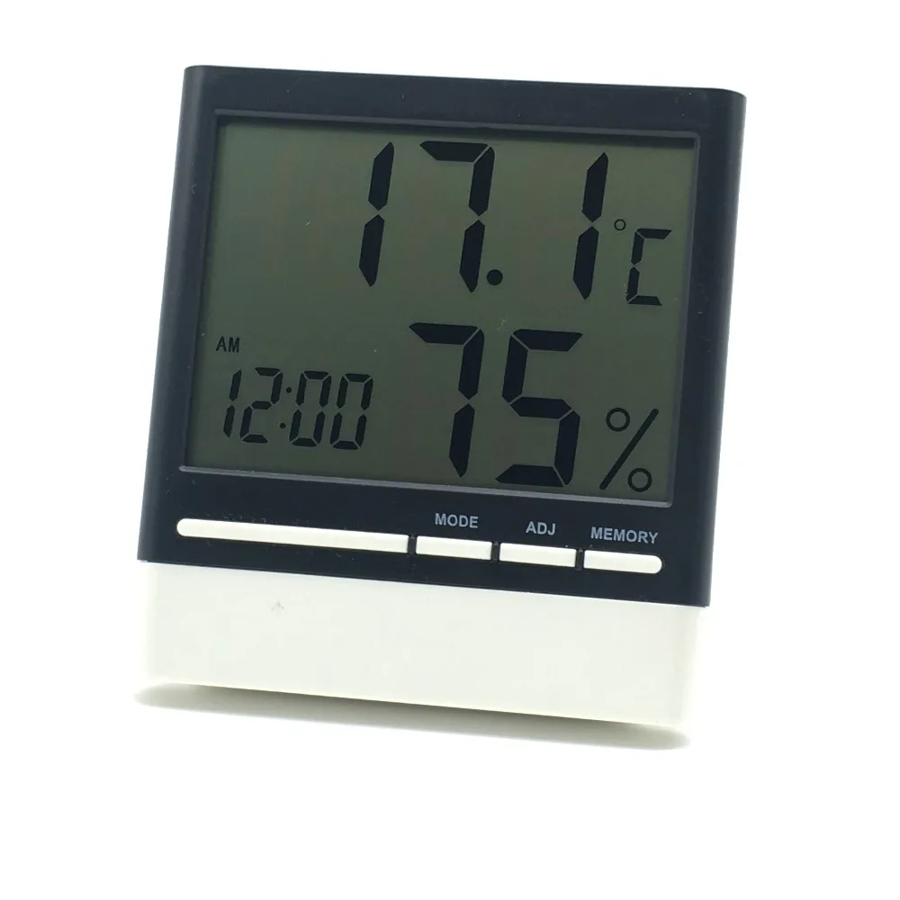 Classic Digital LCD Indoor C/F Thermometer Hygrometer Temperature