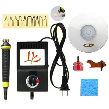 

LY 25W antiskid solder draw pyrograph kit with high resistence tip 10 pcs 220V EU or 110V US plug