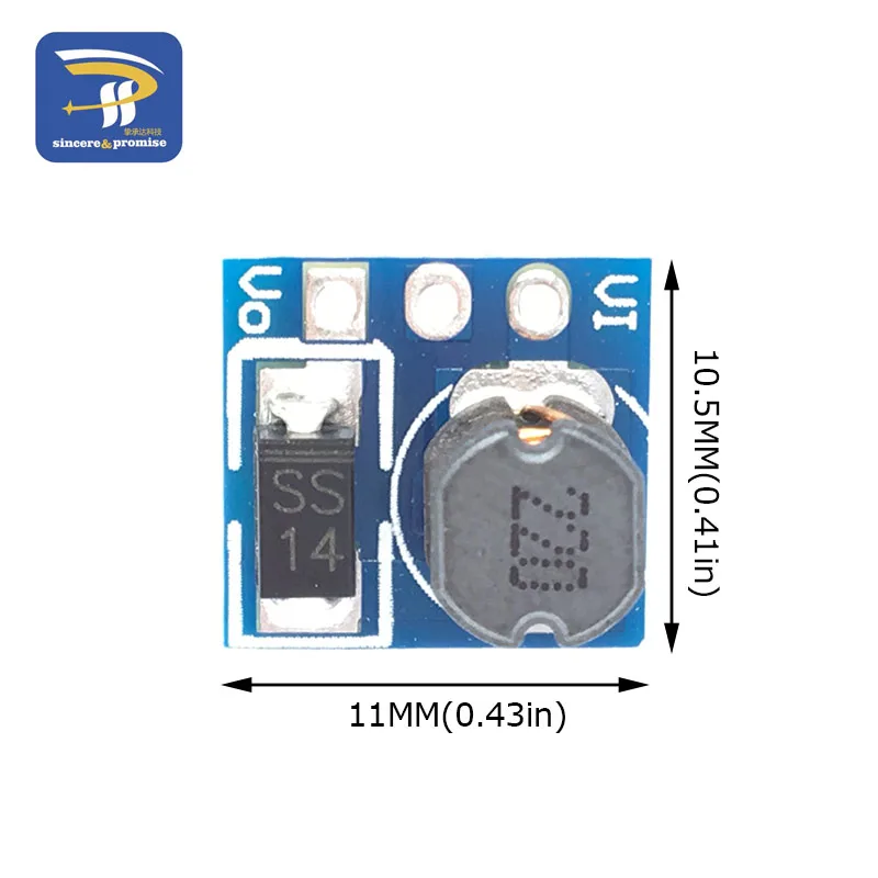 0,9-5 в до 5 В DC-DC Повышающий Модуль питания Преобразователь напряжения 1,5 в 1,8 в 2,5 в 3 в 3,3 В 3,7 в 4,2 в 5 В