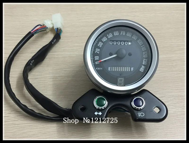 

New Motorcycle instrument CG GN Refit Retro LED USB interface moto Odometer