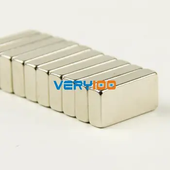 

Lot 20 pcs Super Strong Cuboid Block Magnets Rare Earth Neodymium 20 x 10 x 5 mm N35