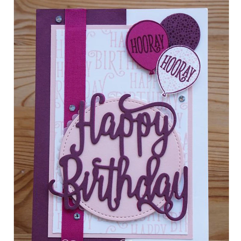 Happy Birthday Letter Dies 8