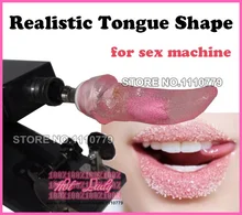 Реалистичная Язык Форма Привязанность к Sex Machine, Язык Почки для женщин, Чувствовать Себя на Киску Лизать, Женский оральный Секс Продукты